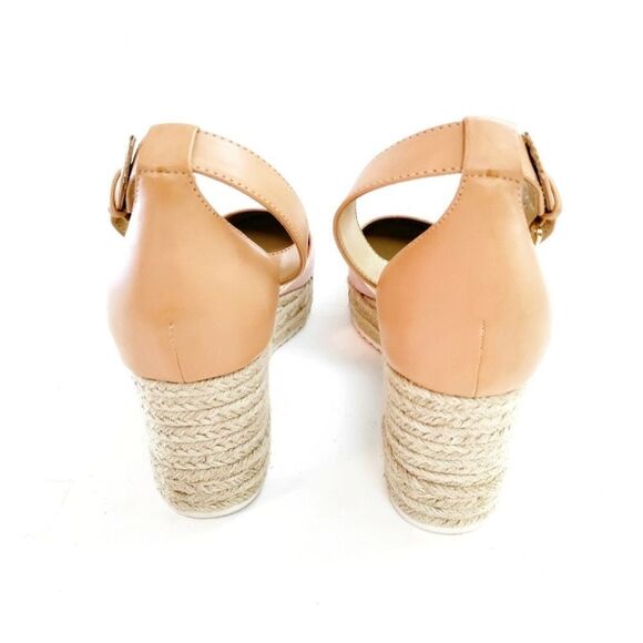 NINE WEST ARIELA ESPADRILLE SANDAL BLUSH ROSE WOMENS SIZE 9.5 - Picture 6 of 9